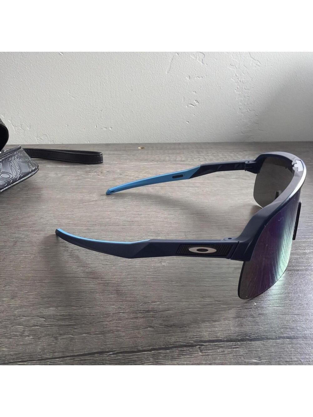 Oakley Sutro Lite Matte Navy/Prizm Sapphire Men's Sunglasses OO9463-0639 - Picture 2 of 6